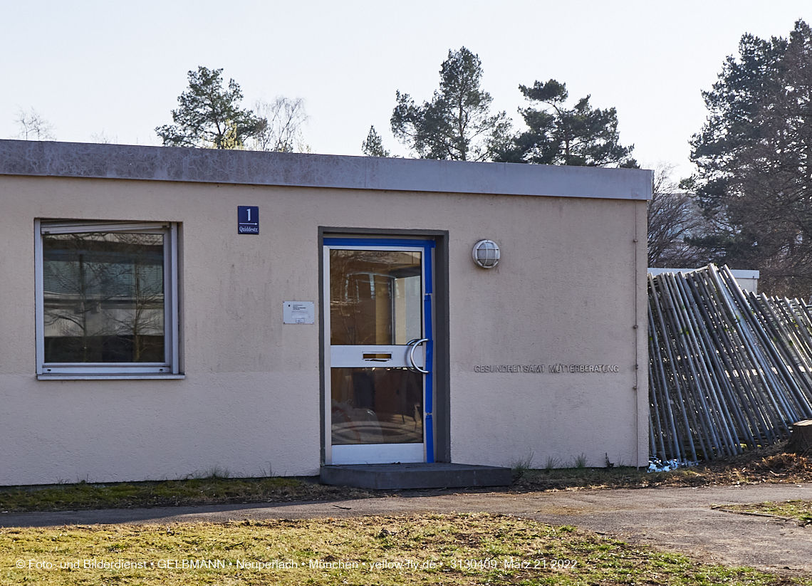 21.03.2022 - Baustelle am Haus für Kinder in Neuperlach